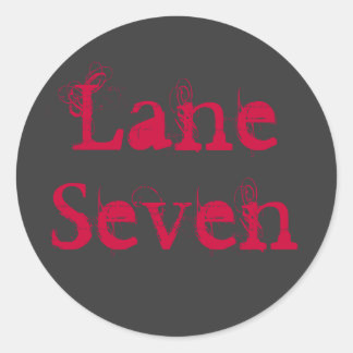 Redonda Pegatina de logotipos