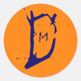 Redonda Pegatina de logotipos Musashi Designs