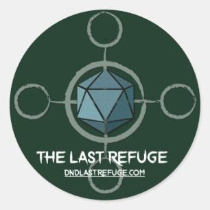 Redonda Pegatina de logotipos TLR