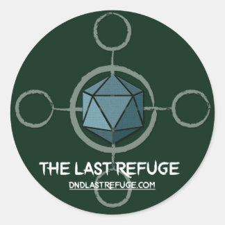 Redonda Pegatina de logotipos TLR