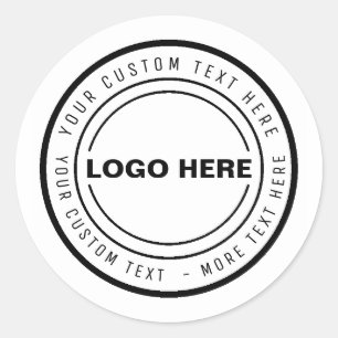 Redonda Pegatina de marketing promocional personalizado co