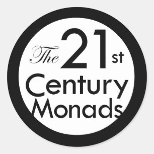 Redonda Pegatina de monas circulares