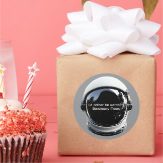 Redonda Pegatina de Murderbot Sanctuary Moon