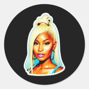 Redonda Pegatina de Nicki Minaj