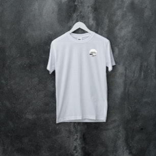 Redonda Pegatina de nombre de reunión de familia de siluet