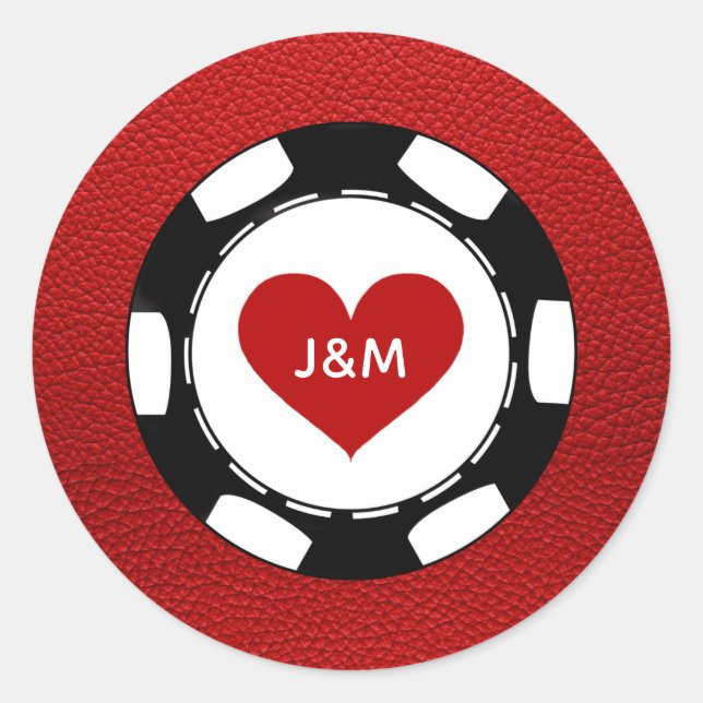 Redonda Pegatina de Pasaporte de Red Las Vegas (Anverso)