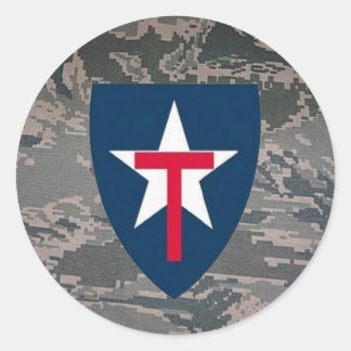 Redonda Pegatina de patrón de ABU de TXSG
