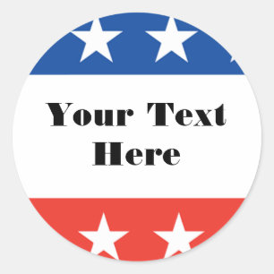 Redonda Pegatina de personalizable