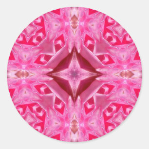 Redonda pegatina de pinklove