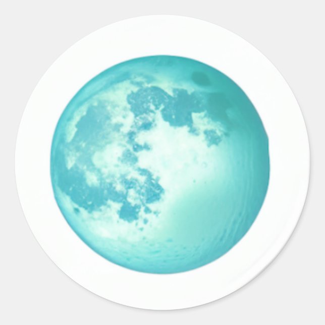 Redonda Pegatina de planetas (Anverso)