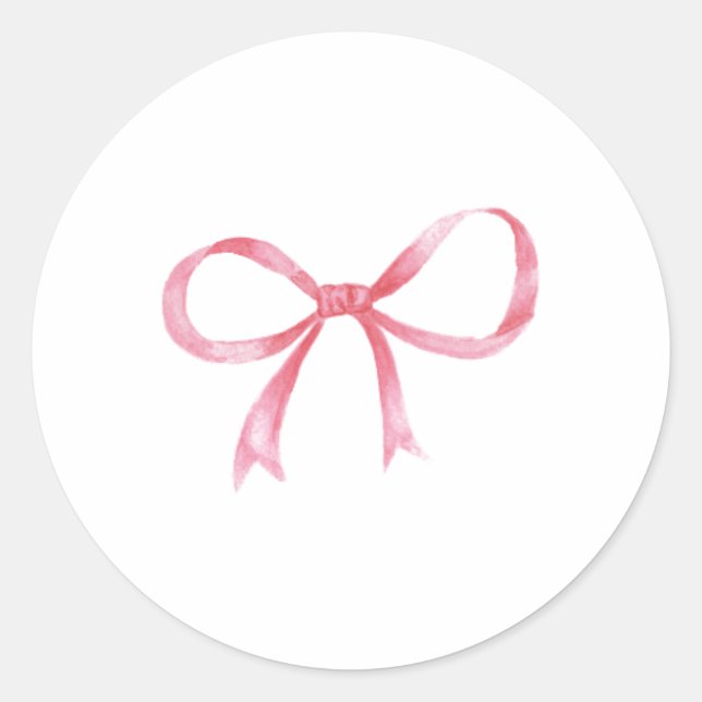 Redonda Pegatina de plegado cutáneo - Diseño de cinta esté (Anverso)