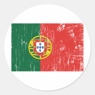 Redonda Pegatina de Portugal