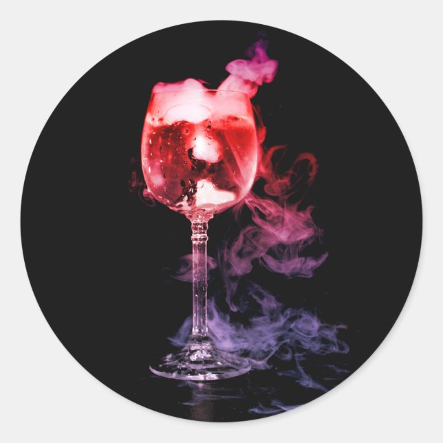 Redonda Pegatina de posición mágica (Anverso)