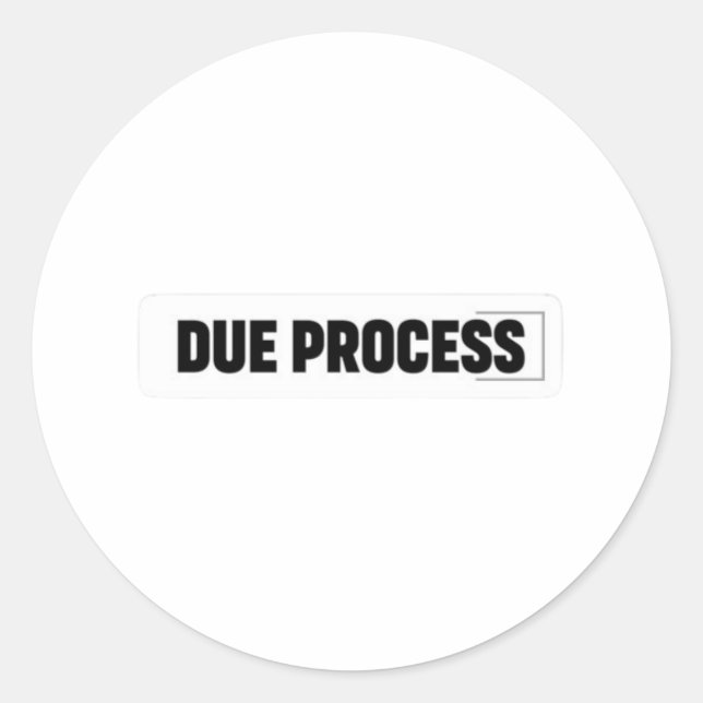 Redonda Pegatina de procesos de vencimiento (Anverso)