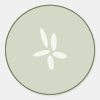 Pegatina de rebanada de pepino