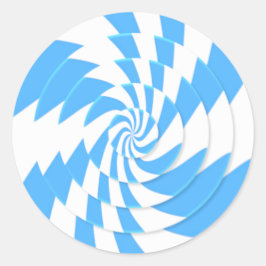 Redonda Pegatina de redondeo clásico de Candy Sucker