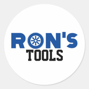 Redonda Pegatina de redondeo clásico de Ron's Tools