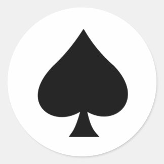 Redonda Pegatina de redondeo de espacio