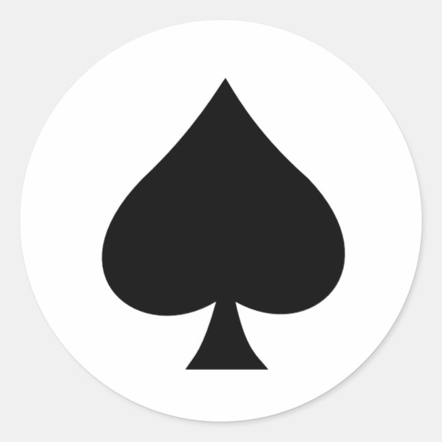 Redonda Pegatina de redondeo de espacio (Anverso)