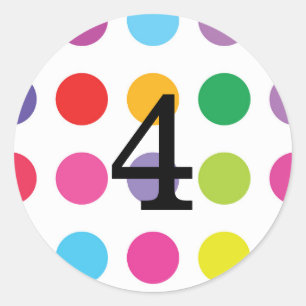 Redonda Pegatina de redondeo de números