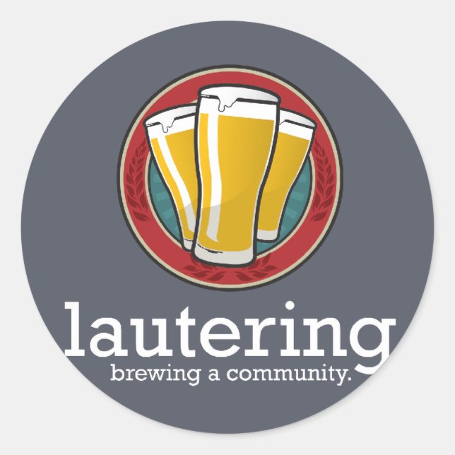 Redonda Pegatina de redondeo - Hoja (Anverso)