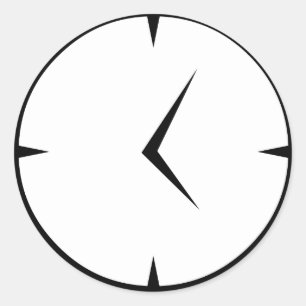 Redonda Pegatina de reloj de Newskoo
