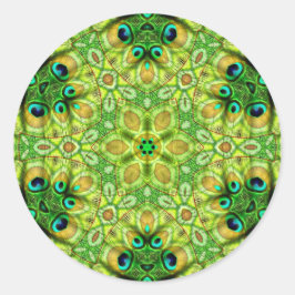 Redonda Pegatina de Repsicolia Peacolia-2