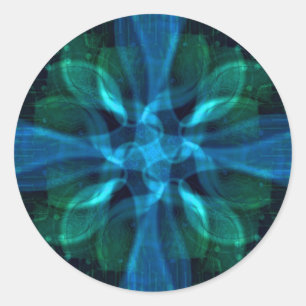 Redonda Pegatina de Ribonnia