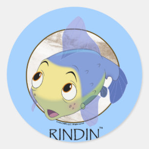Redonda Pegatina de RINDIN