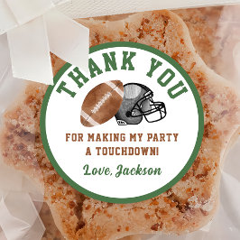 Redonda Pegatina de Ronda Clásica de la Fiesta de Aniversa