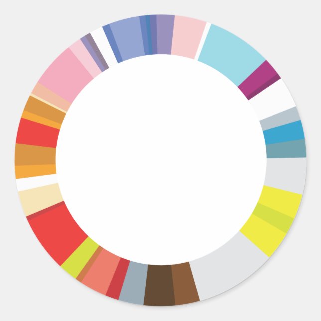 Redonda PEGATINA de Ronda GEW (Anverso)