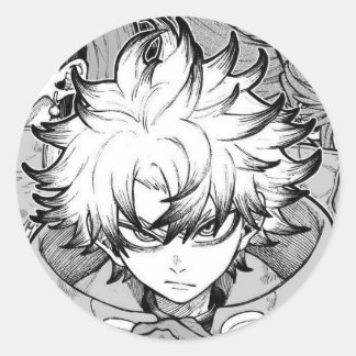 Redonda Pegatina de Rudo Manga Gachiakuta