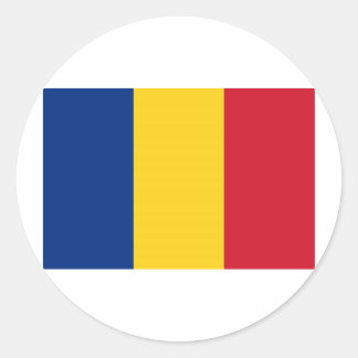 Redonda Pegatina de Rumania