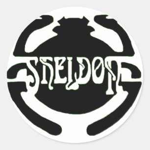 Redonda Pegatina de Scarab