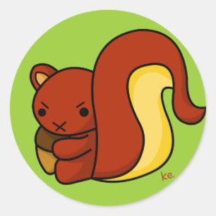 Redonda Pegatina de Shuki