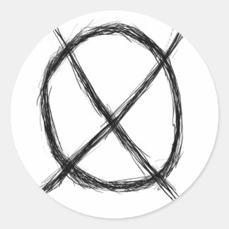 Redonda Pegatina de símbolos de operador