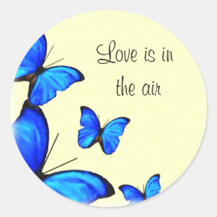 Redonda Pegatina de sobres de la invitación a la boda