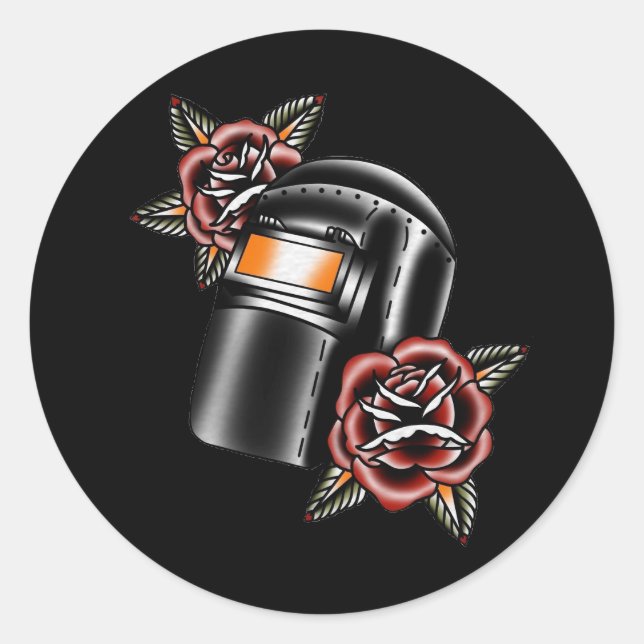 Redonda Pegatina de soldadura (Anverso)