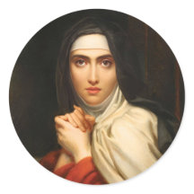 Pegatina de Sta. Teresa de Ávila