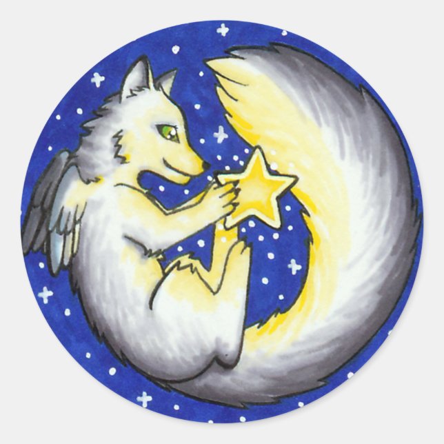 Redonda Pegatina de Star Guardian (Anverso)