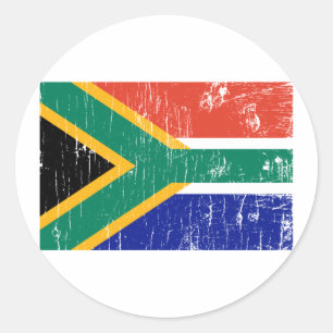 Redonda Pegatina de Sudáfrica