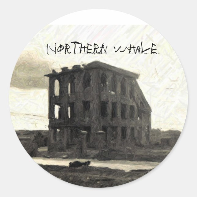 REDONDA PEGATINA DE TAPA DE CD (Anverso)