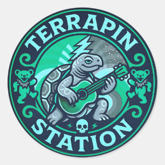 Redonda Pegatina de Terrapin Station