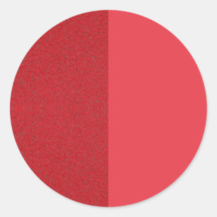 Redonda Pegatina de textura de tomate rojo partido – Perso