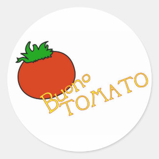 Redonda PEGATINA de tomate de APH Buono