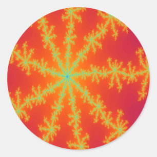 Redonda Pegatina de tormenta de lluvia venosa