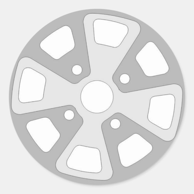 Redonda Pegatina de tornillos Fuchs 4 (Anverso)