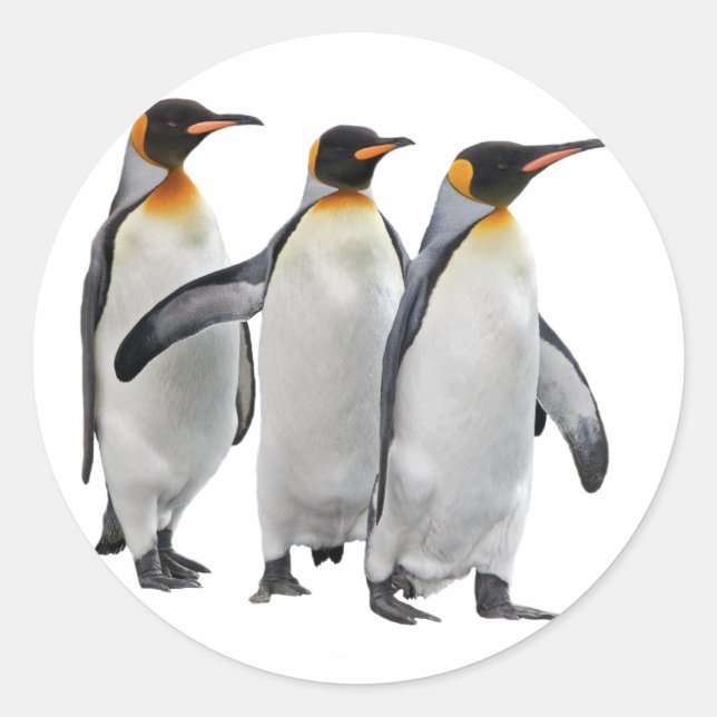 Redonda Pegatina de Tres Reyes (Anverso)