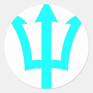 Redonda Pegatina de Trident