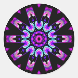 Redonda Pegatina de UVDelica